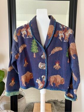 Don’t Mess With Texas Indian Horse Buffalo Western Jacket